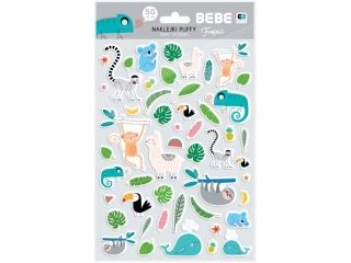 BBI NAKLEJKI PUFFY BB KIDS TROPIC[10x500 (0 proc)