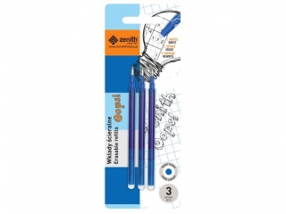 Wk�ady wymazywalne niebieskie 0, 6 mm ASTRAPEN OOPS! - 3 sztuki blister [opakowanie=12szt]