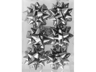 Rozetka 4, 5" ROZ-11-SR 11 cm. op. 6 szt. Srebrna