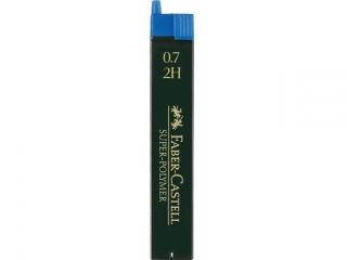 WKAD GRAFITOWY SUPERPOLYMER 9067 0, 7MM 2H FABER-CASTELL [opakowanie=12szt]