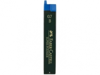 WKAD GRAFITOWY SUPERPOLYMER 9067 0, 7MM B FABER-CASTELL [opakowanie=12szt]