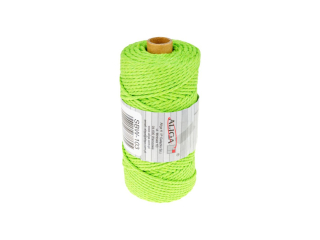 Sznurek baweniany SBW-103 jasnozielony 3mm x 100m (splot 21 nitek)