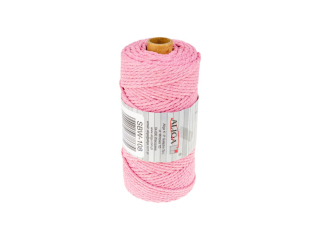 Sznurek baweniany SBW-108 rowy 3mm x 100m (splot 21 nitek)