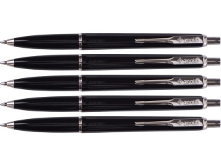 Dugopis automatyczny Zenith-7 Classic czarny 5 szt. opak. uzup. opp bag [opakowanie=5szt]