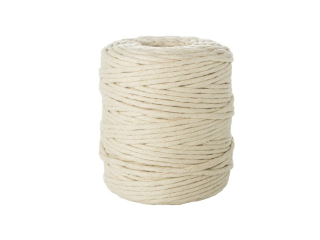 Sznurek baweniany do makramy SBK-21 piaskowy 5mm x 100m (splot 21 nitek)