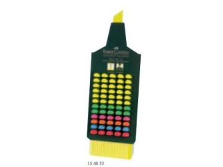 ZAKREŚLACZ 48 DISPLAY FANTAZYJNY NA LADĘ X60 SZT. MIX KOL. FABER-CASTELL