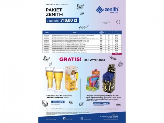 Pakiet promocyjny ASTRA P6 Zenith o wartości 710, 80 zł + gratis do wyboru