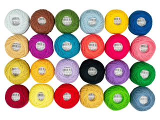 Zestaw kordonkw KOR-MIX1 wym.1, 5mm x 65m, op. zawiera 24 kolory