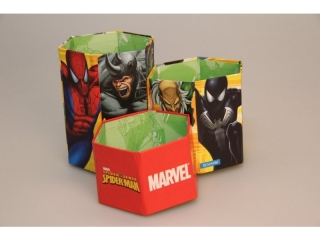 ORGANIZER TEKTUROWY NA BIURKO SPIDER MAN