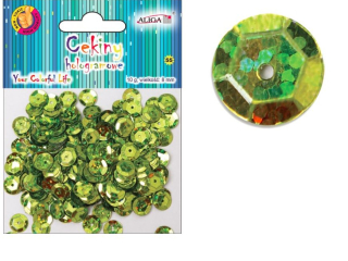 Cekiny holog.MT-6594(55) j.ziel.10g