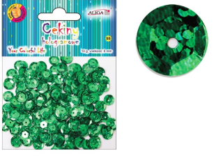 Cekiny holog.MT-6595(56) c.ziel.10g