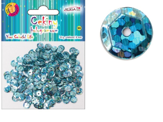 Cekiny holog.MT-6598(59) nieb. 10 g