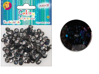 Cekiny holog.MT-0213(89)czarne 10g.