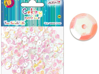 Cekiny pastel.WMT-109(36)-8mm/10g.