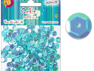 Cekiny pastel.WMT-110(37)-8mm/10g.