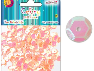 Cekiny pastel.WMT-112(39)-8mm/10g.