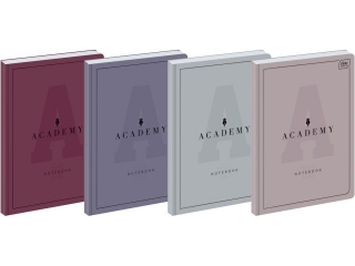 Brulion A5 96# M 90g ACADEMY [opakowanie=5szt]