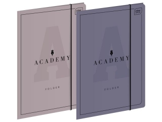 Teczka z gumk A4+ ACADEMY [opakowanie=10szt]