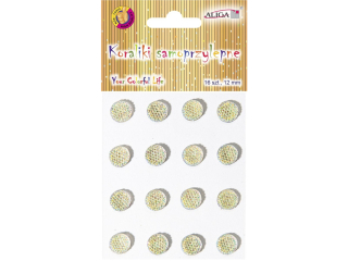 Dety JET-2404 krysztaki samoprzylepne opalizujce, rozm.12 mm.