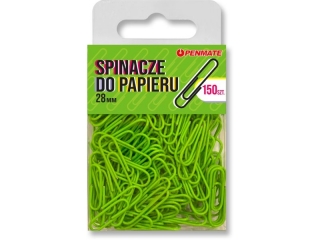 PENMATE SPINACZE DO PAPIEU 28 MM KOLOR ŻÓŁTOZIELONE