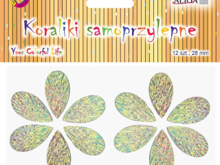 Dety JET-3294 krysztaki samoprzylepne ezki opalizujce 2, 9 x1, 6cm PROM