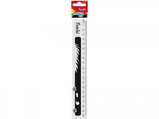 Linijka Fiorello EXTRA plastikowa 20 cm GR-896E (sz)(p)