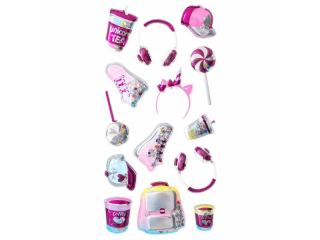 NAKLEJKI SHAKER 3D - RӯOWE GADETY [opakowanie=5szt]
