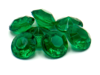 Krysztaki MT-7769 zielone 5mm op.15g PROM