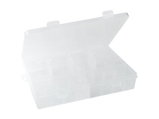 Pudeko plastikowe PUD-7710 organizer z 8 przegrdkami, rozm.19, 5 x 13 x 3, 6cm