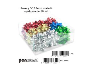 ROZETY 5" 18mm METALLIC a18