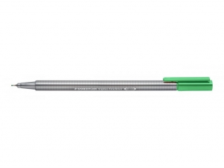 Cienkopis triplus, trjktny, 0.3 mm, bladozielony, Staedtler [opakowanie=10szt]