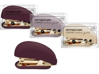 Zszywacz mini SATIN GOLD