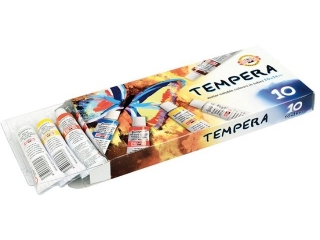 FARBY TEMPERY 162548 16ML 10 KOLORÓW