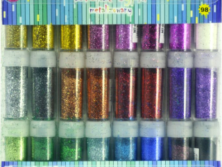 Brokat MT-0222(98)metal.10g.24 kol.