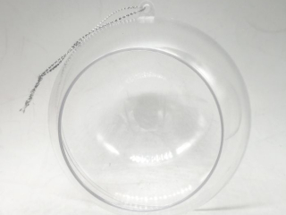 Kula akrylowa z otworem ABO-12 op.5szt. 12cm