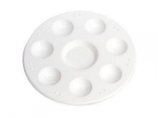PALETKA PLAS.OKRĄGŁA-8 ŚR.12CM