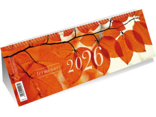 Kalendarz ze spiralką - poziomy 2026 T-100-2-16