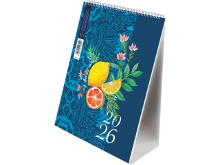 Kalendarz ze spiralką - pionowy 2026 T-101-3-16