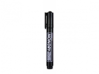 DONG-A MARKER PERMANENTNY OKRGA KOCWKA CZARNY [opakowanie=12szt]