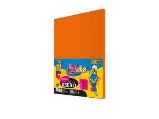 Papier ksero A4 80 gr INTENSYWNY 100 arkuszy IT240 POMARACZ PAS-2125