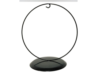 Stojak metalowy SM-8660, 22x14x23 cm. Owalny