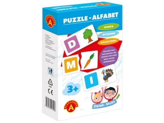 PUZZLE ALFABET-ZABAWA I NAUKA (ZWR)
