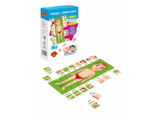 PUZZLE CZĘŚCI CIAŁA-ZABAWA I NAUKA