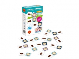 PUZZLE GODZINY-ZABAWA I NAUKA