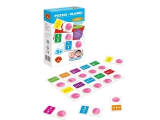 PUZZLE UŁAMKI-ZABAWA I NAUKA