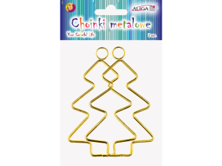 Choinki metalowe RBK-6805 do powieszenia, rozm. 7, 5cm, op. 2szt..