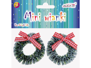 Wianki mini TR-4566 rozm. 4cm, op. 2szt.