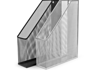 Segregator na dokumenty siatka 1P czarny FO30613