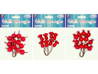 Gazki dekoracyjne DPG-2854 zaw. 3 wzory:12szt.d.11 cm+ 12szt. d.9cm + 8szt. d.10 cm