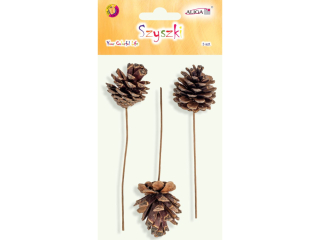 Szyszki SZYSZ-40 na drucie, rozm.szyszki 6-8cm, op=3 szt.PROM
